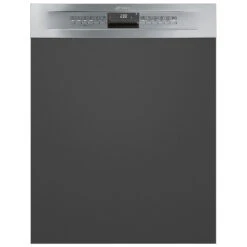 Smeg Semi Integrated Tall Tank Dishwasher Stainless Steel 60cm