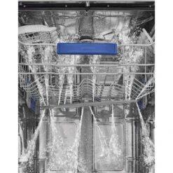 Smeg 60cm Sapphire Under-Bench Dishwasher Matte Black -Cook & Bathe DWAU6224N4 2