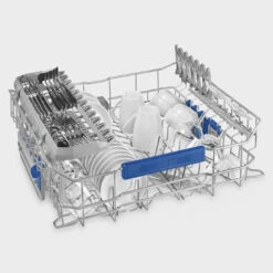 Smeg 60cm Sapphire Under-Bench Dishwasher Matte Black -Cook & Bathe DWAU6224N4 6