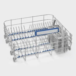 Smeg 60cm Diamond Series Under-Bench Tall Dishwasher Stainless Steel -Cook & Bathe DWAU6D15XT3 2