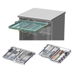 Smeg 60cm Professional Series Under-Bench Dishwasher 2 Smeg 60cm Professional Series Under-Bench Dishwasher -Cook & Bathe DWAUP364X 2