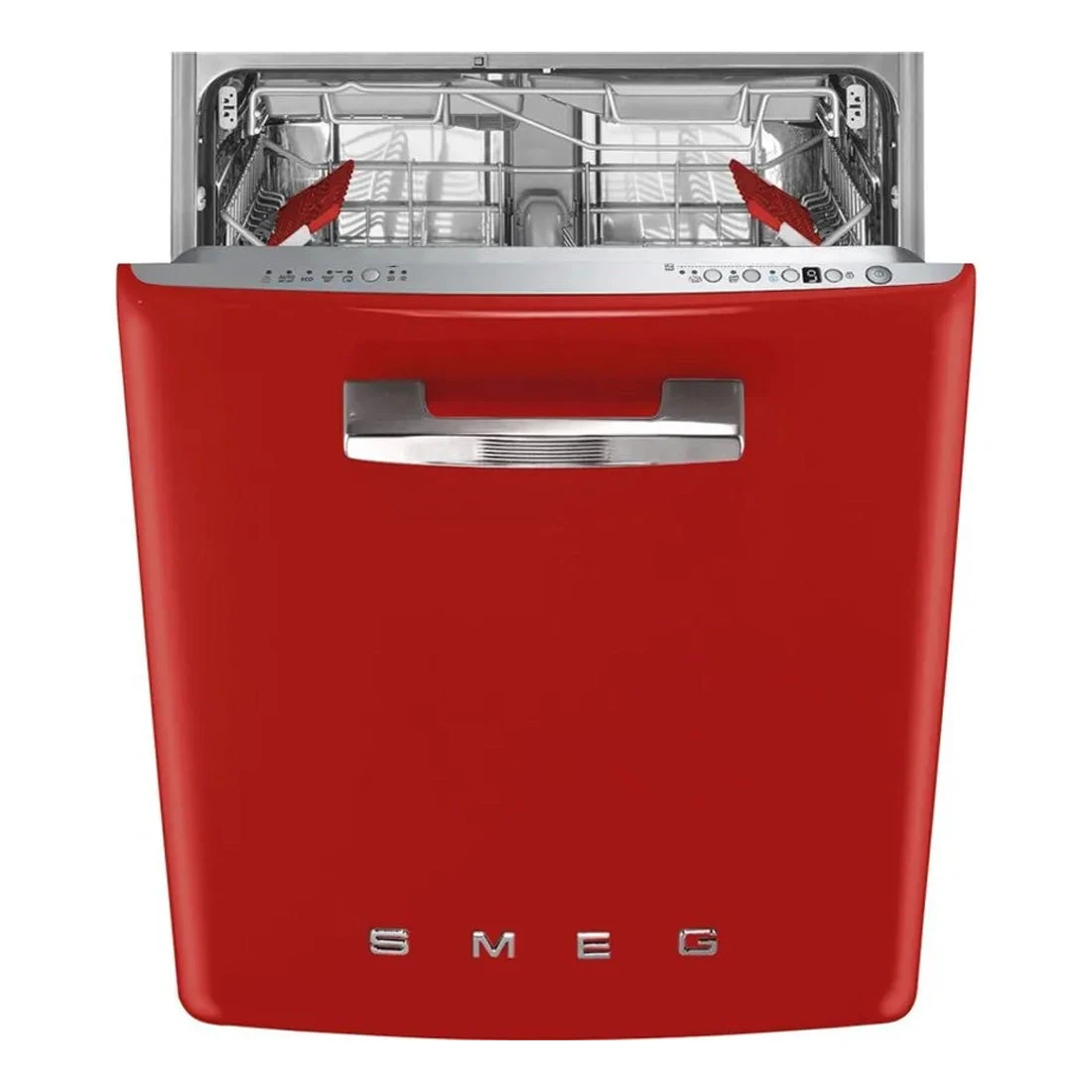 Smeg Built-In Dishwasher Retro Design Red Smeg Built-In Dishwasher Retro Design Red -Cook & Bathe DWIFABR2