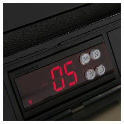 Euro Alfresco Single Door Beverage Cooler, Right Hinge, Matte Black, 138L 3 Euro Alfresco Single Door Beverage Cooler, Right Hinge, Matte Black, 138L -Cook & Bathe EA60WFBR product3 web