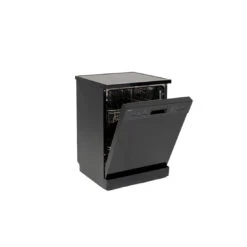 Euro Appliances Freestanding Dishwasher, 60cm, Black 2 Euro Appliances Freestanding Dishwasher, 60cm, Black -Cook & Bathe ED614BK 2