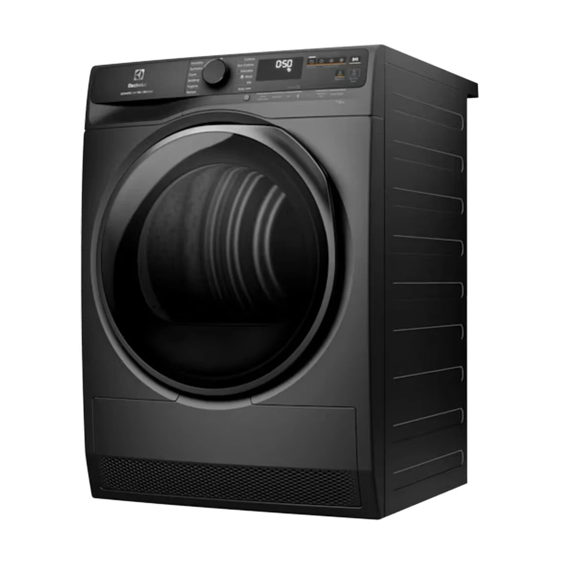 Electrolux 9kg UltimateCare 700 Heat Pump Dryer with 3D Sense Dark Onyx Electrolux 9kg UltimateCare 700 Heat Pump Dryer With 3D Sense Dark Onyx -Cook & Bathe EDH903R7SC