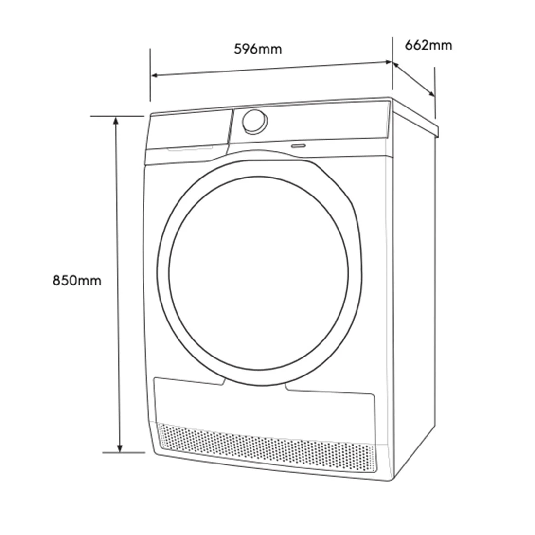 Electrolux 9kg UltimateCare 700 Heat Pump Dryer with 3D Sense White Electrolux 9kg UltimateCare 700 Heat Pump Dryer With 3D Sense White -Cook & Bathe EDH903R7WC spec