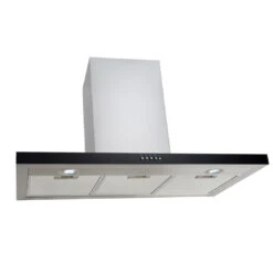 Euro Appliances T Shape Rangehood 90cm Stainless Steel