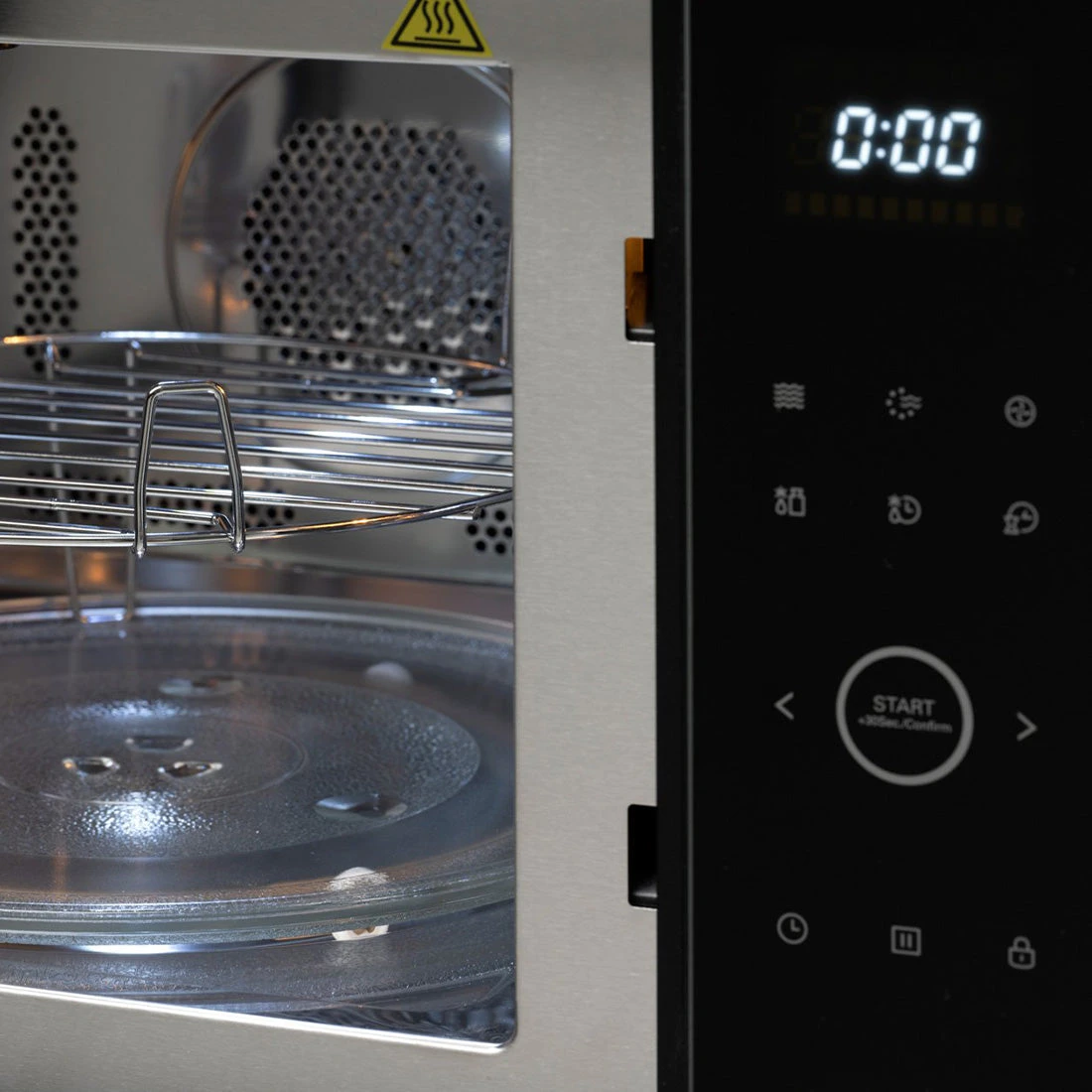 Euro Appliances Touch Convection Microwave 34L Black Euro Appliances Touch Convection Microwave 34L Black -Cook & Bathe EMW34TBK lifestyle2 web