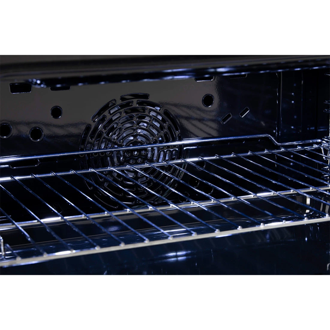 Euro Appliances Electric Multifunction Oven, Black Glass, 90cm Euro Appliances Electric Multifunction Oven, Black Glass, 90cm -Cook & Bathe EO900LSX product4 web