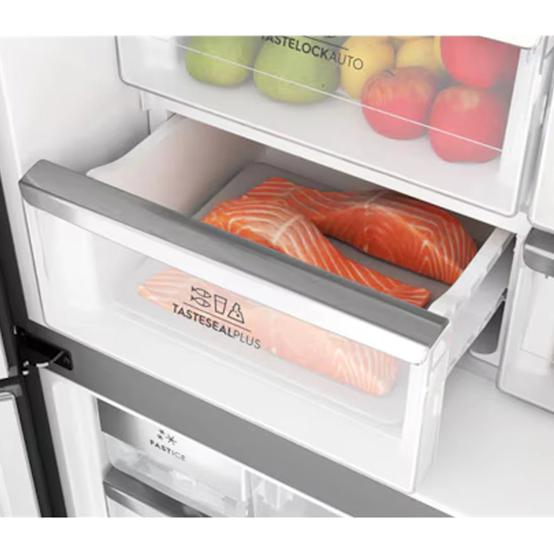 Electrolux 562L UltimateTaste 700 Quad Door Fridge Matte Charcoal Black Electrolux 562L UltimateTaste 700 Quad Door Fridge Matte Charcoal Black -Cook & Bathe EQE5657BA 4