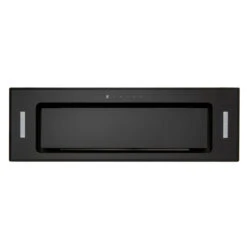 Euro Appliances Undermount Rangehood, Black Glass, 90cm