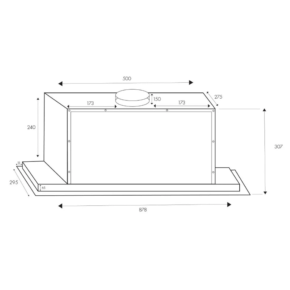 Euro Appliances Undermount Rangehood, Black Glass, 90cm Euro Appliances Undermount Rangehood, Black Glass, 90cm -Cook & Bathe ER90UMBG spec web 592e78ff 735f 440b 8c5f b63677d9d4bd