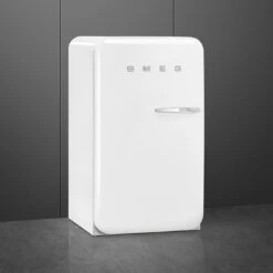 Smeg FAB10 50's Style 135L Retro Refrigerator Left Hand Hinge White 2 Smeg FAB10 50's Style 135L Retro Refrigerator Left Hand Hinge White -Cook & Bathe FAB10HLWH6 2