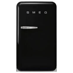 Smeg FAB10 50's Style 135L Retro Refrigerator Right Hand Hinge Black