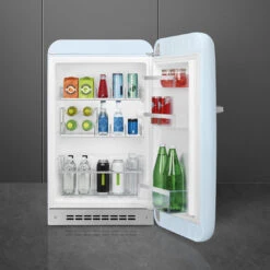 Smeg FAB10 50's Style 135L Retro Refrigerator Right Hand Hinge Pastel Blue 8 Smeg FAB10 50's Style 135L Retro Refrigerator Right Hand Hinge Pastel Blue -Cook & Bathe FAB10HRPB6 7
