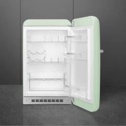 Smeg FAB10 50's Style 135L Retro Refrigerator Right Hand Hinge Pastel Green -Cook & Bathe FAB10HRPG6 1