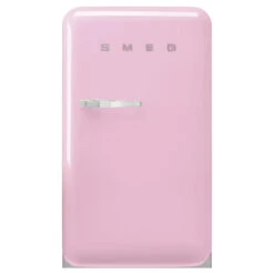 Smeg FAB10 50's Style 135L Retro Refrigerator Right Hand Hinge Pink