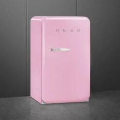 Smeg FAB10 50's Style 135L Retro Refrigerator Right Hand Hinge Pink -Cook & Bathe FAB10HRPK5 2