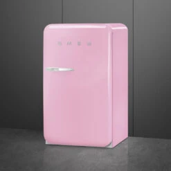 Smeg FAB10 50's Style 135L Retro Refrigerator Right Hand Hinge Pink -Cook & Bathe FAB10HRPK5 4