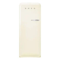 Smeg FAB28 50's Style 270L Retro Refrigerator Left Hand Hinge Cream