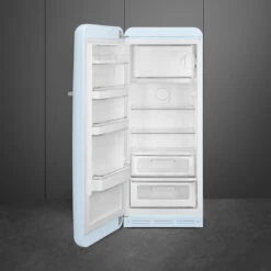 Smeg FAB28 50's Style 270L Retro Refrigerator Left Hand Hinge Pastel Blue -Cook & Bathe FAB28LPB5AU 2