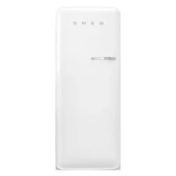Smeg FAB28 50's Style 270L Retro Refrigerator Left Hand Hinge White