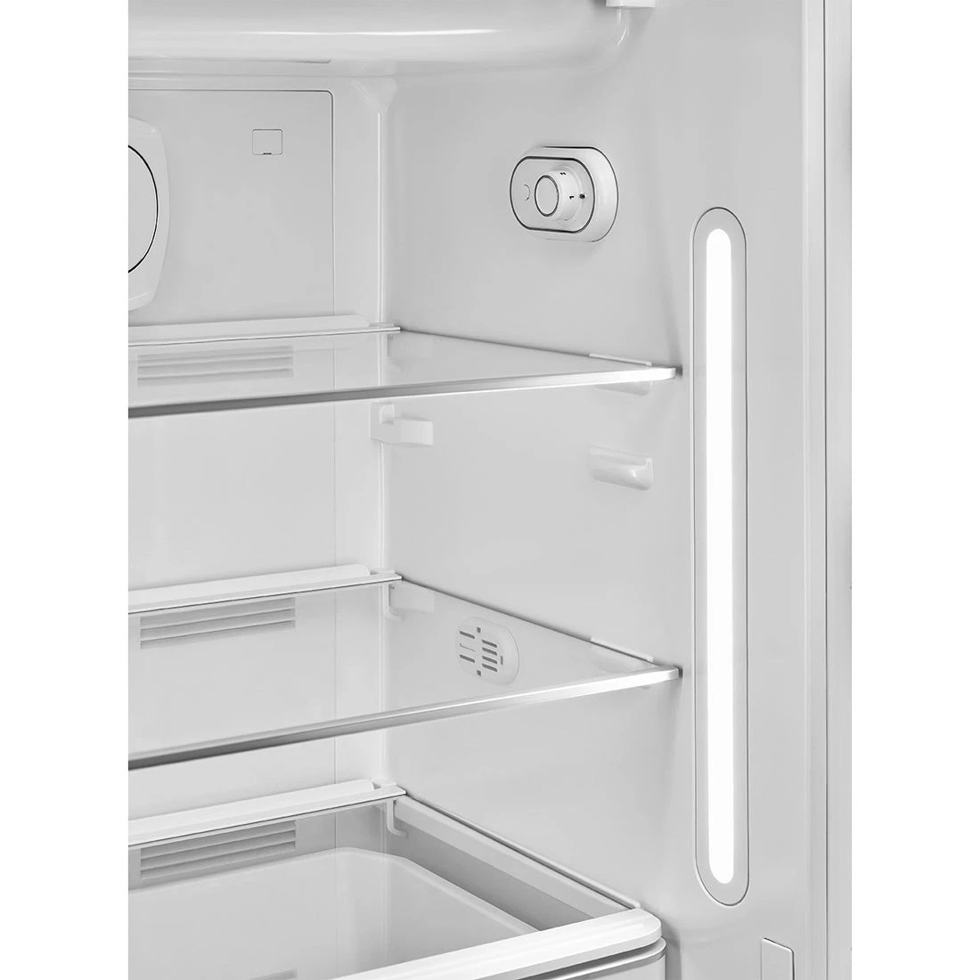 Smeg FAB28 50's Style 270L Retro Refrigerator Right Hand Hinge Cream Smeg FAB28 50's Style 270L Retro Refrigerator Right Hand Hinge Cream -Cook & Bathe FAB28RCR5AU 5