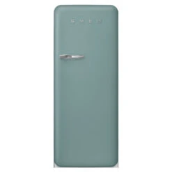 Smeg FAB28 50's Style 270L Retro Refrigerator Right Hand Hinge Emerald Green
