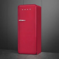 Smeg FAB28 50's Style 270L Retro Refrigerator Right Hand Hinge Ruby Red -Cook & Bathe FAB28RDRB5 2