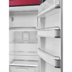 Smeg FAB28 50's Style 270L Retro Refrigerator Right Hand Hinge Ruby Red -Cook & Bathe FAB28RDRB5 6