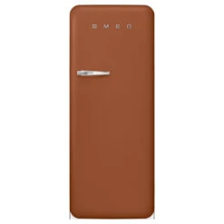 Smeg FAB28 50's Style 270L Retro Refrigerator Right Hand Hinge Rust
