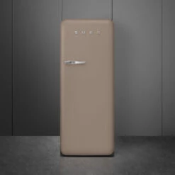 Smeg FAB28 50's Style 270L Retro Refrigerator Right Hand Hinge Taupe -Cook & Bathe FAB28RDTP5 6