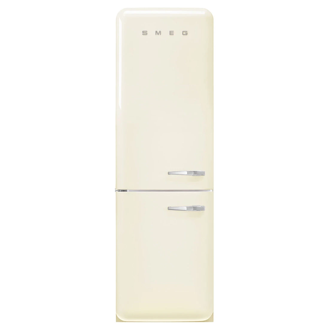 Smeg FAB32 50's Style 331L Retro Refrigerator Left Hand Hinge Cream Smeg FAB32 50's Style 331L Retro Refrigerator Left Hand Hinge Cream -Cook & Bathe FAB32LCR5AU