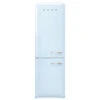 Smeg FAB32 50's Style 331L Retro Refrigerator Left Hand Hinge Pastel Blue