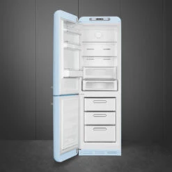 Smeg FAB32 50's Style 331L Retro Refrigerator Left Hand Hinge Pastel Blue -Cook & Bathe FAB32LPB5AU 3