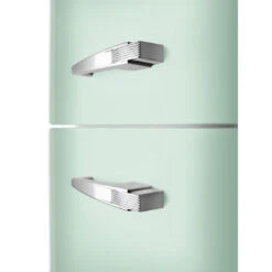 Smeg FAB32 50's Style 331L Retro Refrigerator Left Hand Hinge Pastel Green 4 Smeg FAB32 50's Style 331L Retro Refrigerator Left Hand Hinge Pastel Green -Cook & Bathe FAB32LPG5AU 2