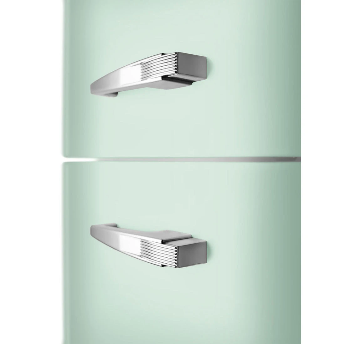 Smeg FAB32 50's Style 331L Retro Refrigerator Left Hand Hinge Pastel Green Smeg FAB32 50's Style 331L Retro Refrigerator Left Hand Hinge Pastel Green -Cook & Bathe FAB32LPG5AU 2