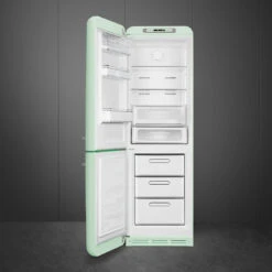 Smeg FAB32 50's Style 331L Retro Refrigerator Left Hand Hinge Pastel Green 2 Smeg FAB32 50's Style 331L Retro Refrigerator Left Hand Hinge Pastel Green -Cook & Bathe FAB32LPG5AU 3