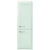 Smeg FAB32 50's Style 331L Retro Refrigerator Right Hand Hinge Pastel Green