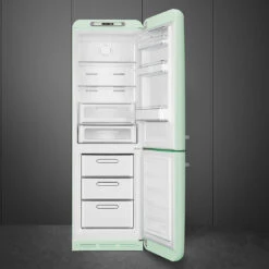 Smeg FAB32 50's Style 331L Retro Refrigerator Right Hand Hinge Pastel Green -Cook & Bathe FAB32RPG5AU 7