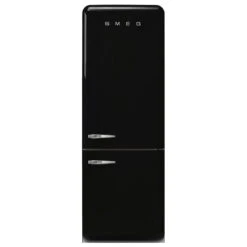 Smeg FAB38 50's Style 481L Retro Refrigerator Right Hand Hinge Black