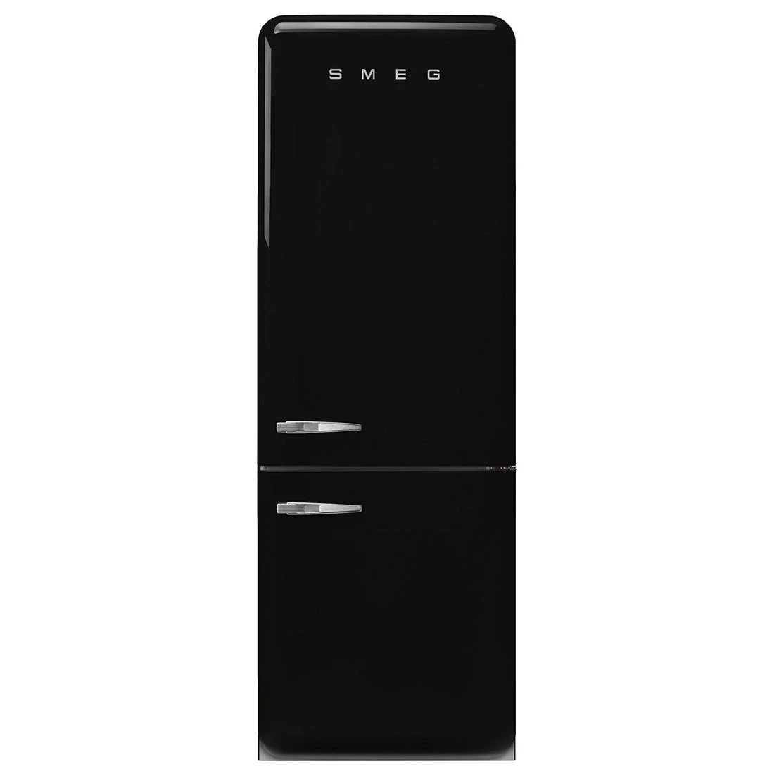 Smeg FAB38 50's Style 481L Retro Refrigerator Right Hand Hinge Black Smeg FAB38 50's Style 481L Retro Refrigerator Right Hand Hinge Black -Cook & Bathe FAB38RBL5AU 1