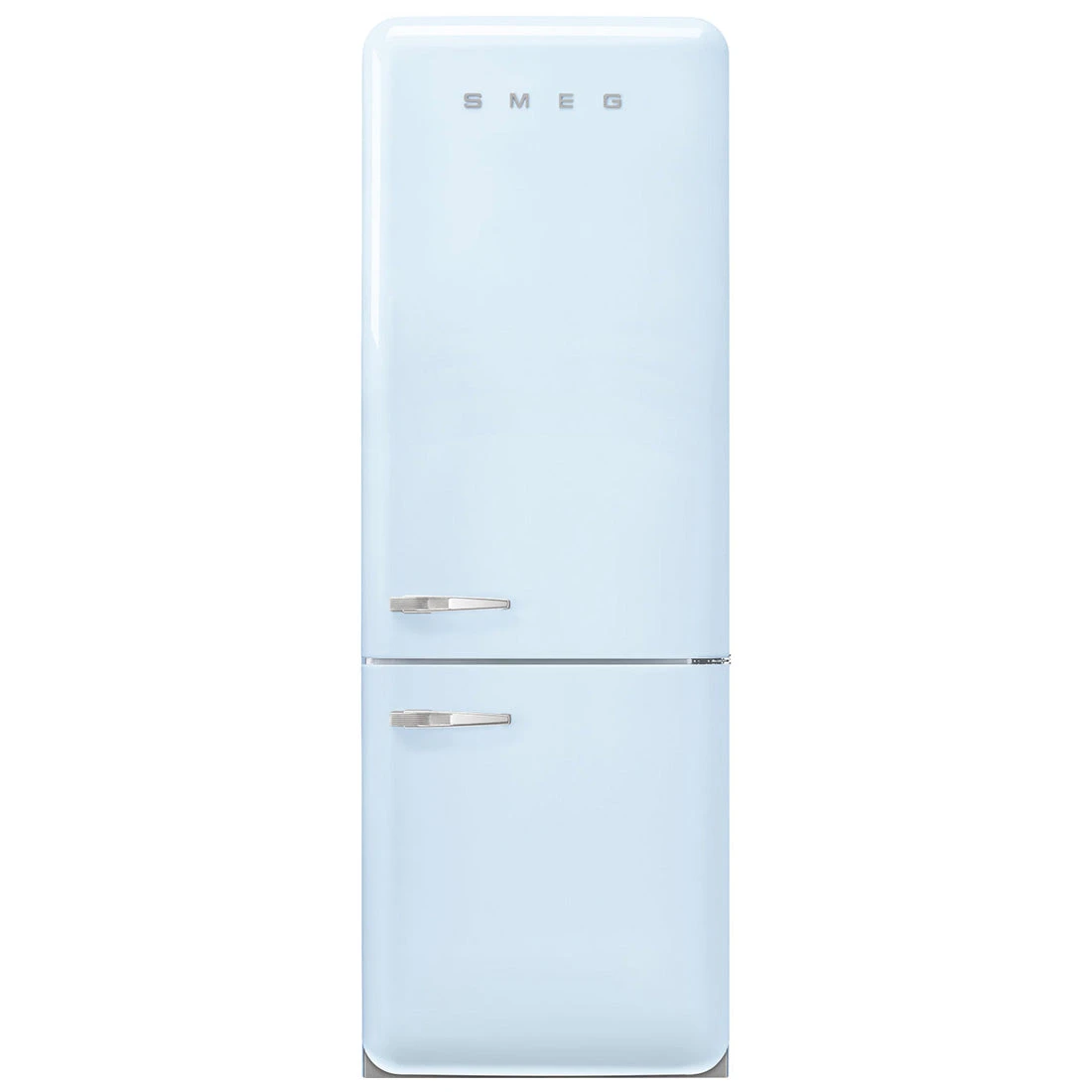 Smeg FAB38 50's Style 481L Retro Refrigerator Right Hand Hinge Pastel Blue Smeg FAB38 50's Style 481L Retro Refrigerator Right Hand Hinge Pastel Blue -Cook & Bathe FAB38RPB5AU