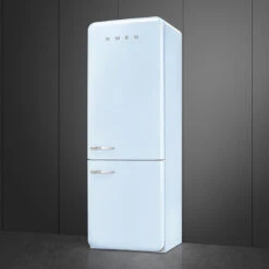 Smeg FAB38 50's Style 481L Retro Refrigerator Right Hand Hinge Pastel Blue 2 Smeg FAB38 50's Style 481L Retro Refrigerator Right Hand Hinge Pastel Blue -Cook & Bathe FAB38RPB5AU 3