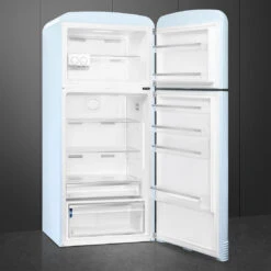 Smeg 50's Style 523L Retro Refrigerator Right Hand Hinge Pastel Blue -Cook & Bathe FAB50RPB5AU 4