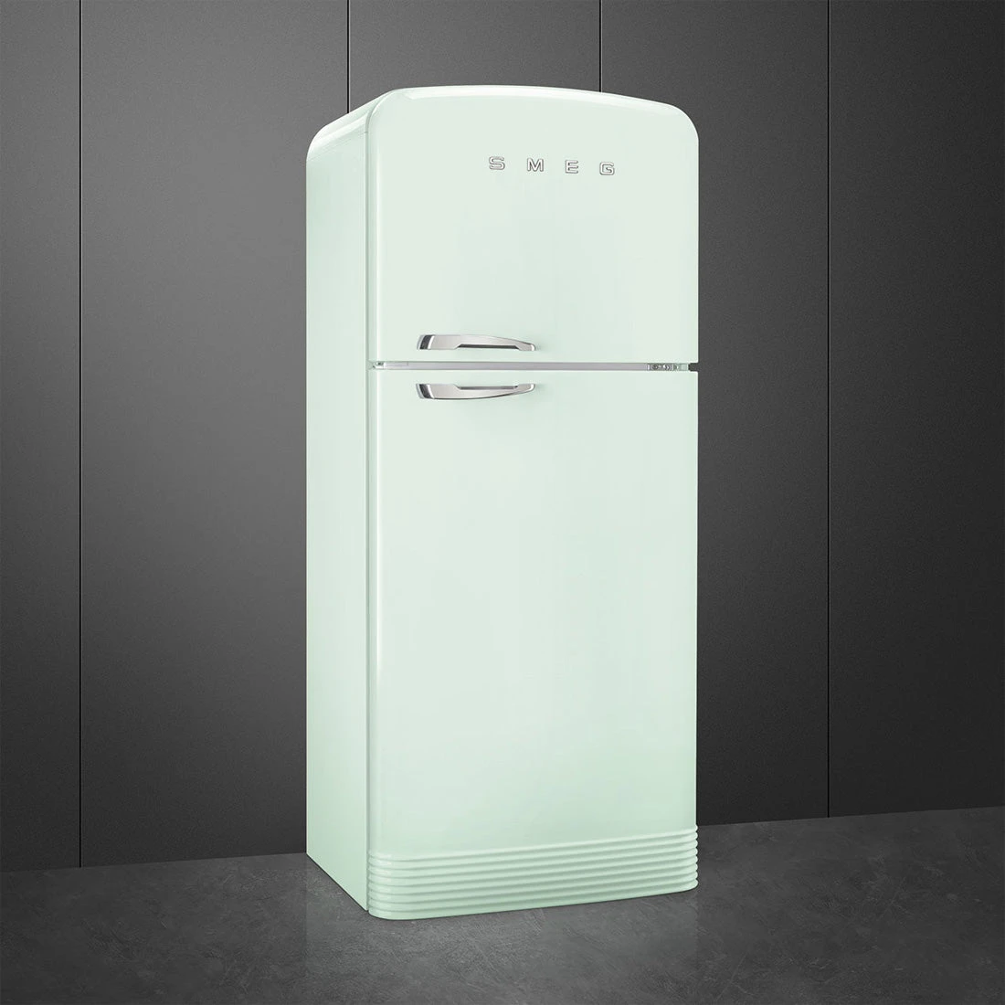 Smeg 50's Style 523L Retro Refrigerator Right Hand Hinge Pastel Green Smeg 50's Style 523L Retro Refrigerator Right Hand Hinge Pastel Green -Cook & Bathe FAB50RPG5AU 3