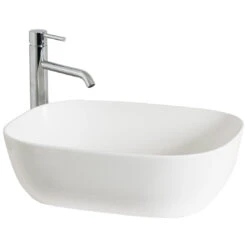 Bourne Fjord 48 Above Counter Basin White
