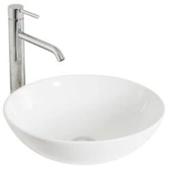 Bourne Jane Above Counter Basin White