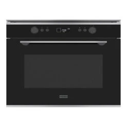 Franke Mythos 45cm Microwave Combi Oven Black Glass With Stainless Trim