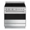 Smeg Classic Freestanding Ceramic Cooker Stainless Steel 90cm